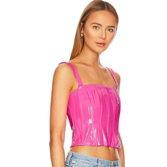 H:ours ember corset top in pink size small from Revolve - Picture 3 of 12
